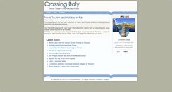 Desktop Screenshot of crossingitaly.net